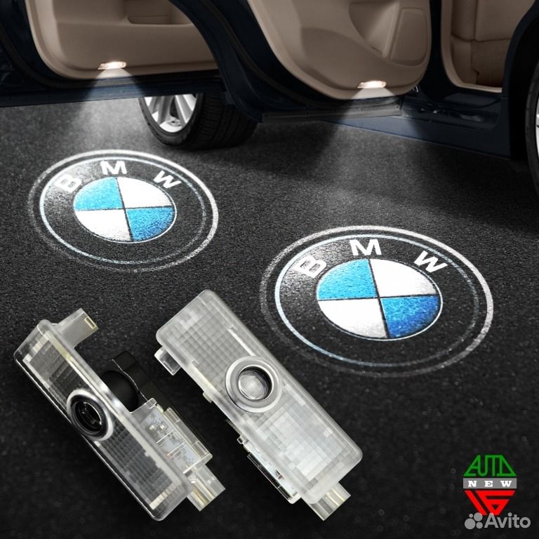Штатная подсветка дверей бмв Х6 - BMW X6 (2008-201