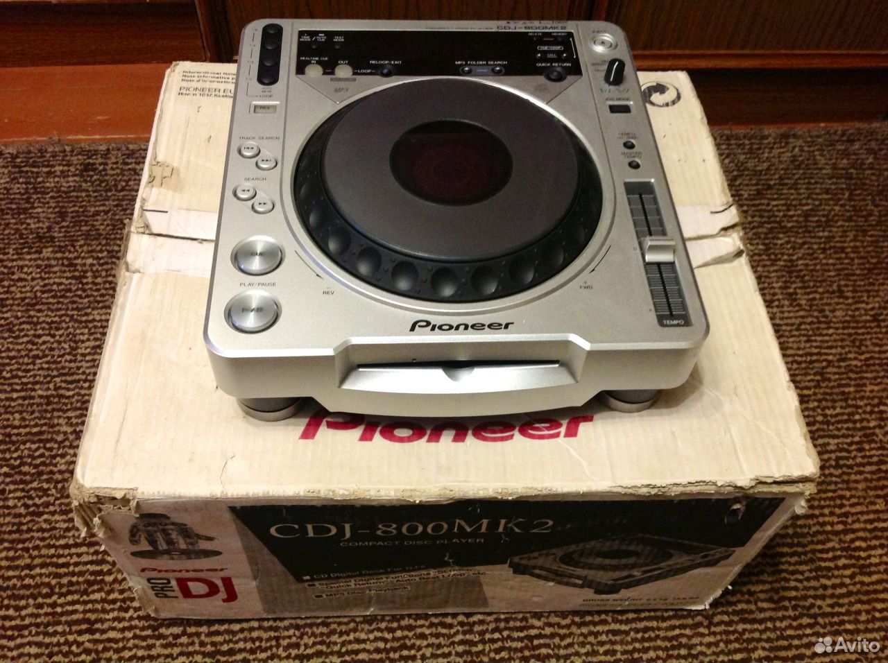 Мк 800. Pioneer CDJ 800 mk2.