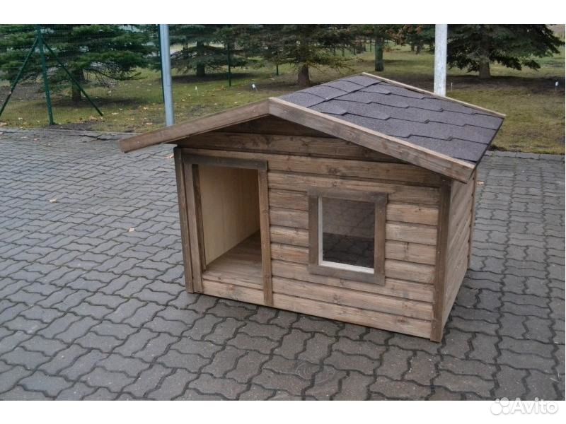 Будка для собаки утепленная с терассой купить на Зозу.ру - фотография № 2