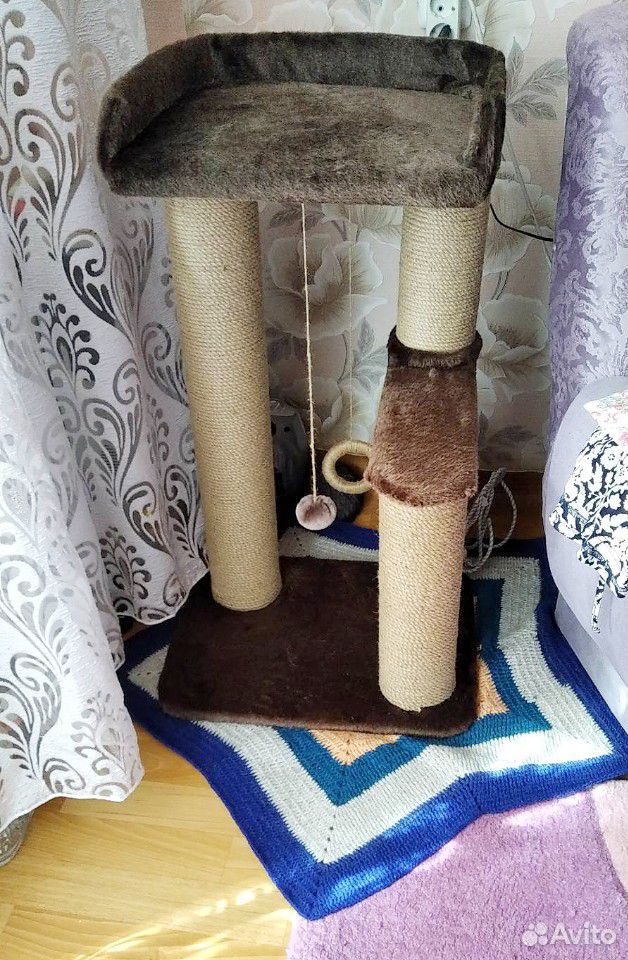 Подставка, лежак для кота. Когтеточка купить на Зозу.ру - фотография № 1