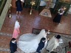 Свадебное платье со шлейфом,кольцами,болеро,фатой объявление продам