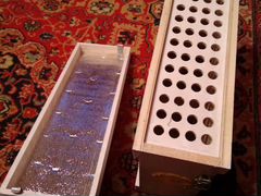 Прививочный ящик для вывода пчелиных маток