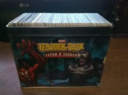 Коллекция карточек Человек-Паук