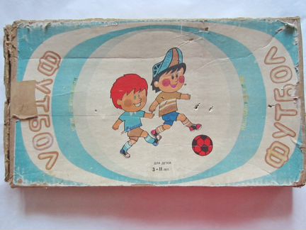 Футбол настольная игра СССР 1980 с коробкой