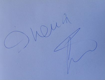 Автограф В.Рыбина(Дюна)