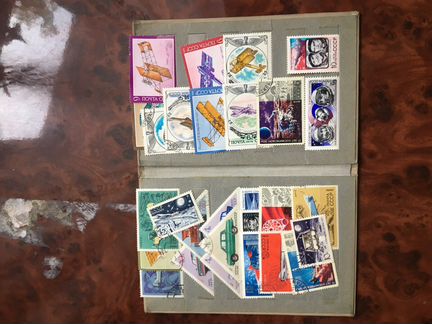 Почтовые марки 1969-1974г