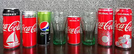 Продукция Coca - Cola и Pepsi