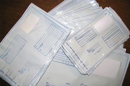 Почтовые пластиковые конверты