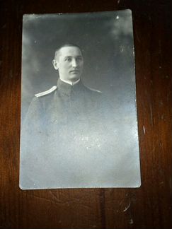 Фотография офицера 1916 год
