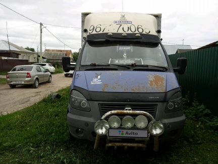 ГАЗ ГАЗель 3302 2.4 МТ, 2008, фургон