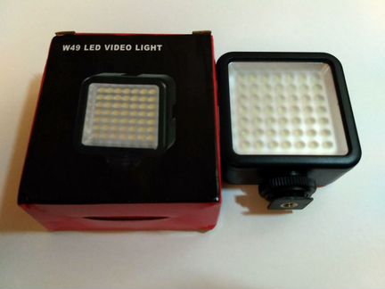 Компактный и мощный накамерный LED свет
