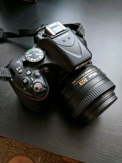 Фотоаппарат Nikon D5200 + Объектив AF-S DX 35mm