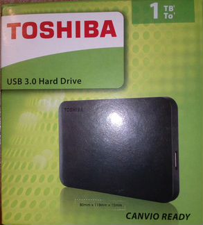 Переносной жесткий диск Toshiba canvio ready 1 Тб