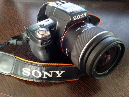 Sony Alpha SLT-A33 + 3 объектива