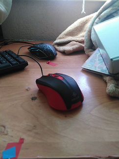 Мышь игровая dexp+клавиатура usb