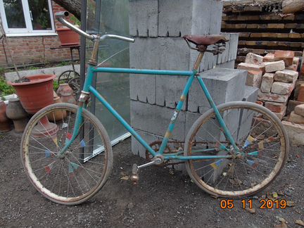 Велосипед СССР школьник
