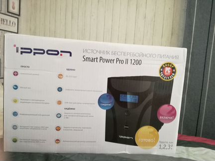 Ибп ippon Smart Power PRO ll 1200