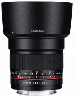 Объектив Samyang 85mm f/1.4 AS IF UMC AE Nikon F