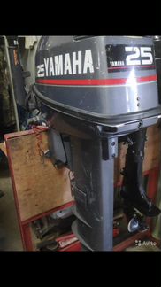 Мотор yamaha 25 с генератором и Эл.стартером