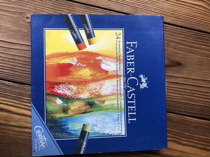 Масленная пастель 24 цвета faber-castell