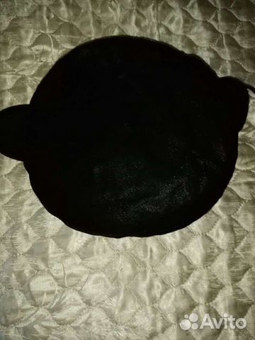 Берет, шапка горнолыжная зимняя, натуральная замша