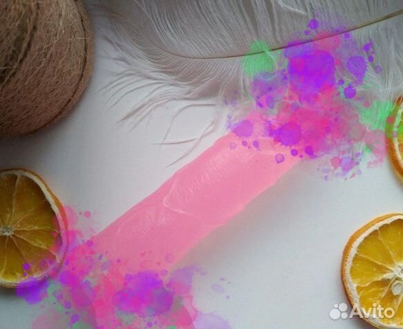 С присоской пенится