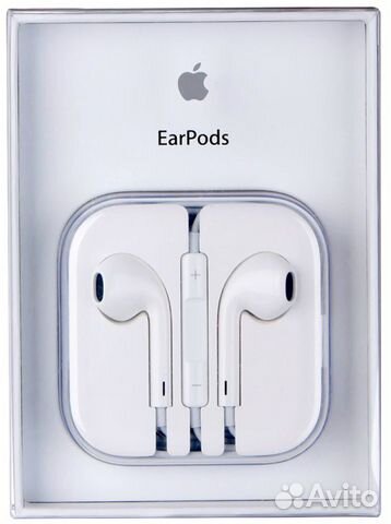 Гарнитура Apple EarPods наушники 3.5 iPhone новая