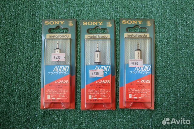 Sony переходн. с MiniJack на MicroJack 2.5, Japan