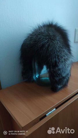 Шапка детская из чернобурки