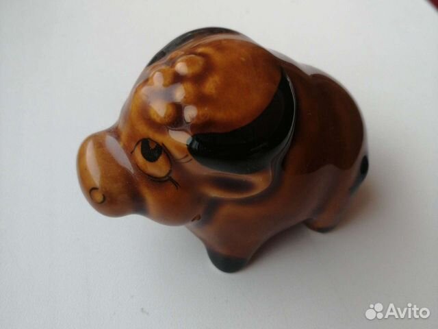 Сувенирная фигурка Бычок фарфор