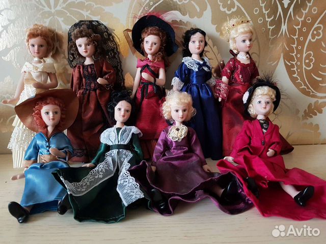Куклы. Дамы эпохи