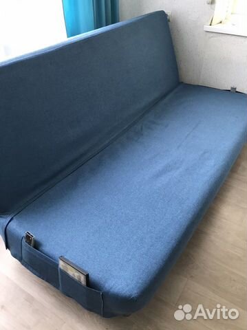 Чехол на диван бединге ikea, икеа синий и серый
