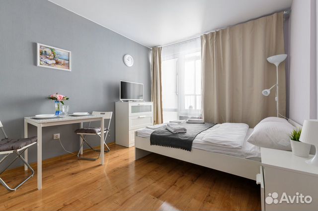 

Квартира-студия, 25 м², 1 кровать