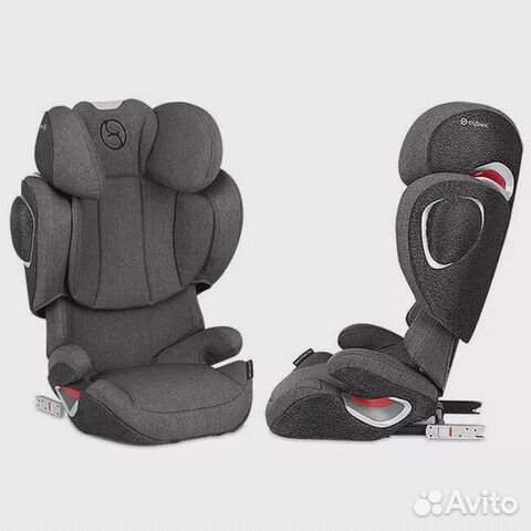 Автокресло Cybex solution z i-fix plus soho grey