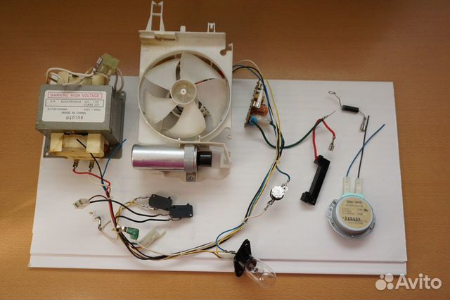 Запчасти для микроволновой печи