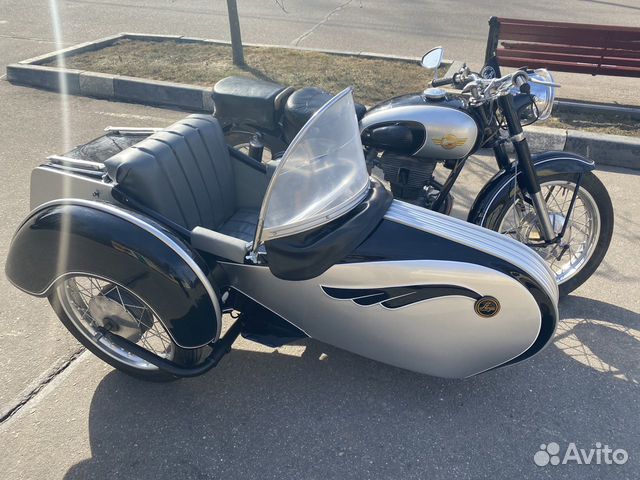 Мотоцикл с коляской Simson 425 s с коляской Shtoye