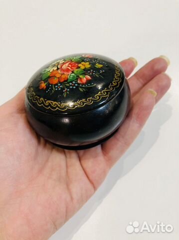 Шкатулка пудреница СССР