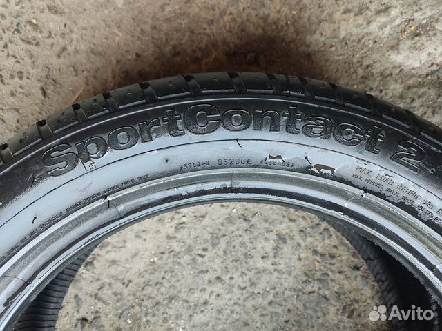 Continental ContiSportContact 2 205/50 R16 93V, 1 шт