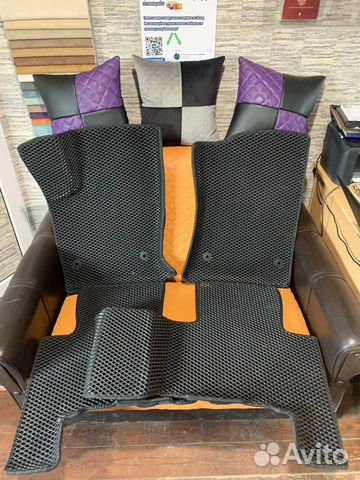 Коврики EVA 3D на Haval H9 с Бортами