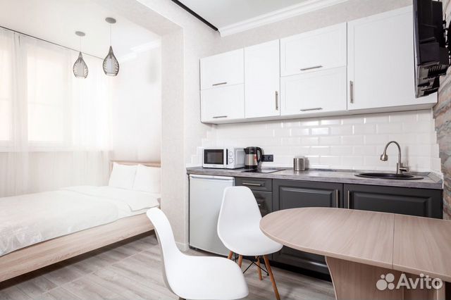 

Квартира-студия, 25 м², 2 кровати