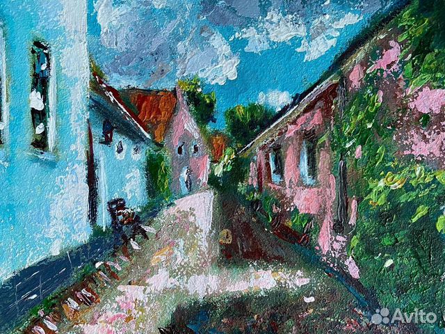 Картина, пейзаж 24х18 см