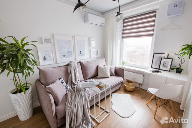 

Квартира-студия в апарт-отеле, 20 м², 1 кровать