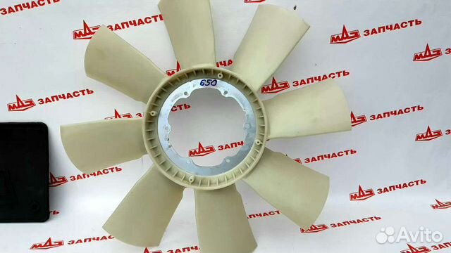 Крыльчатка вентилятора ямз-650 на Маз