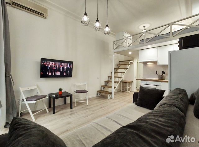 

Квартира-студия, 24 м², 2 кровати