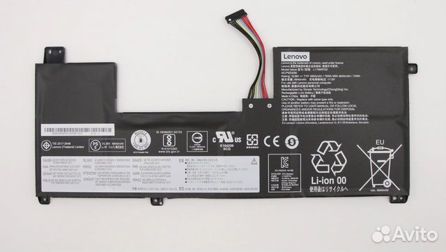 Аккумулятор новый Lenovo L17C4PG2 L18C4PG1