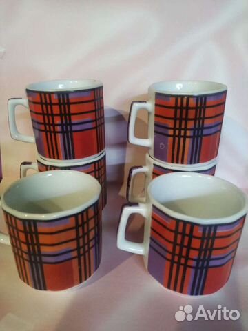 Кофейные чашки Japan 6шт