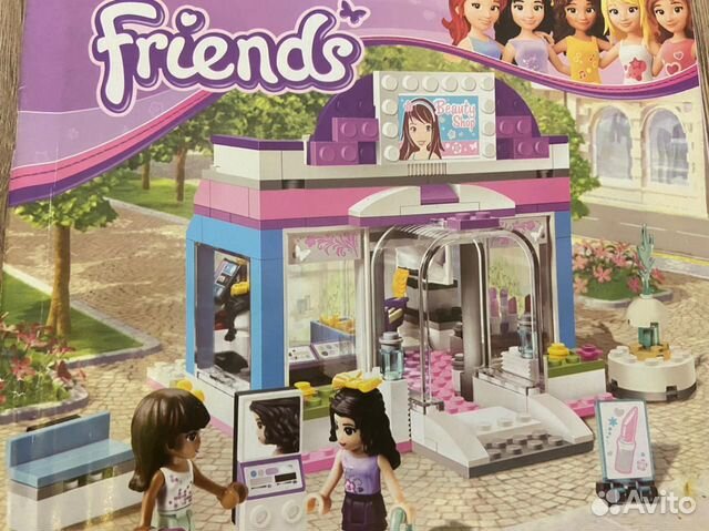 Конструктор аналог lego парикмахерская