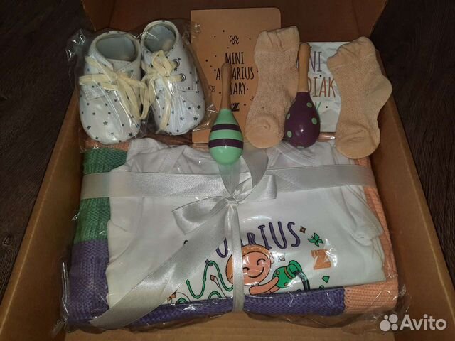 Комплект для новорожденных Водолей (новый)