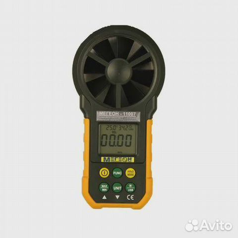 Цифровой анемометр мегеон 11007