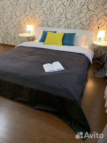 

1-к. квартира, 43 м², 2 кровати